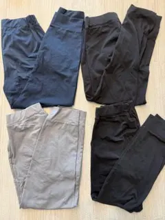 ユニクロ 130 ジョガーパンツ4本セットキッズ