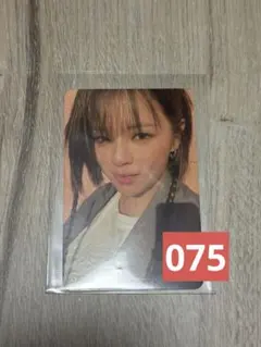 TWICE ジョンヨン Ready to Beトレカ 075