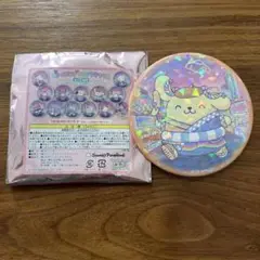サンリオ ネオナツマツリII ワナゲ景品 缶バッジ ポムポムプリン