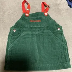 miki house ジャンバースカート　レトロ