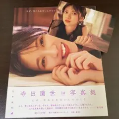 初版 セブンネット限定表紙 寺田蘭世 1st 写真集 帯あり ポストカード付き