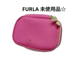 FURLA 未使用品☆ミニポーチ 小物入れ ピンク アクセサリー入れ