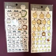 ちいかわ 4size STICKER ハチワレ うさぎ 2枚セット シール