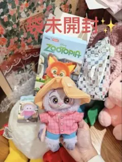 大特価‼️即発送‼️ラスト‼️MINISOディズニー ズートピア ジュディ袋未開封‼️