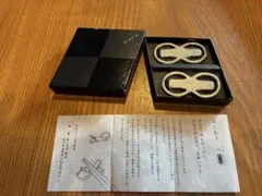 赤*ー様 無限大形状の金属製箸置きのサムネイル