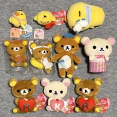 リラックマ 20周年 ペアハートミニぬいぐるみ - メルカリ