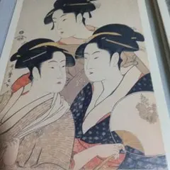 田口青児 作『姉妹妓』美人画 高級掛け軸 日本画 骨董・美術品 - メルカリ