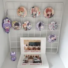 すとぷり ななもり ジェル 缶バッチ ブロマイド ラバスト ケーブルカバー