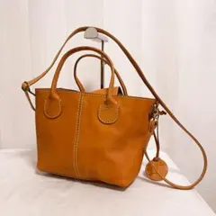 ゆ157★ 値下げzucchero レザーバッグ ハンドバッグ ショルダーバッグのサムネイル