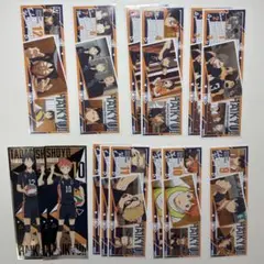 ハイキュー‼︎ロングステッカー3 烏野 15枚セット