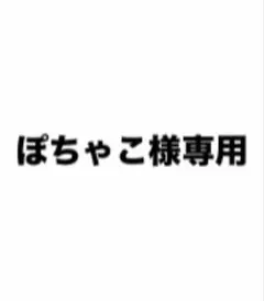 ぽちゃこ様専用