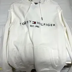 TOMMY HILFIGER ホワイト パーカー 白