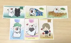 夏目友人帳　メタリックカード　デコステッカー　まとめ売り 夏目友人帳/メタリックカード/デコステッカー/28枚セット(オマケ