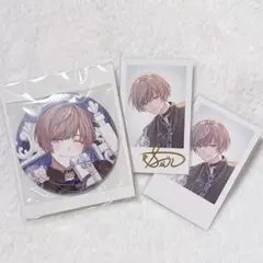 にじさんじ　セイブル　誕生日　缶バッジ　デビュー チェキ　箔押しサイン　BTB