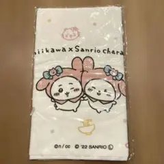 ちいかわサンリオ　フェイスタオル（みんな）