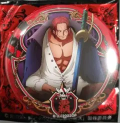ONE PIECE ワンピース 赤髪海賊団 シャンクス輩缶バッジ RED