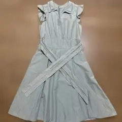 襟付きノースリーブワンピースのサムネイル