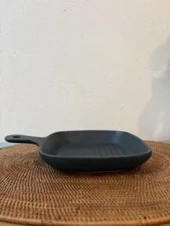 よしざわ窯（生活陶器 onthetable）チャコール グリルパン皿 1枚のサムネイル