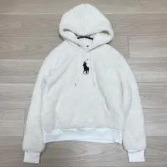 【極美品】現行品 ポロラルフローレン ボアパーカー ホワイト Sサイズ