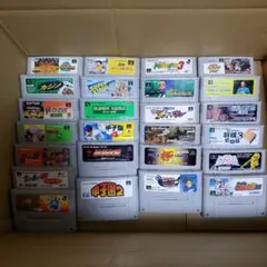 【レトロゲーム】スーパーファミコンソフト 25本まとめ売り