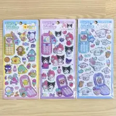 クラックス サンリオ クロミ シナモンロール 平成ハッピーフォン シールセット