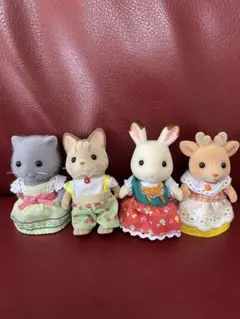 【極美品】シルバニアファミリー　4個セット