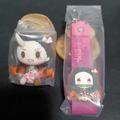 【１月末まで出品】鬼滅の刃一番くじ竈門禰豆子フィギア《キーホルダーのおまけ付き》