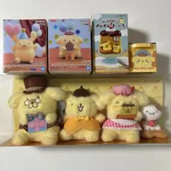 30周年 ミニぬいぐるみセット ポムポムプリン プリンでまんぷく