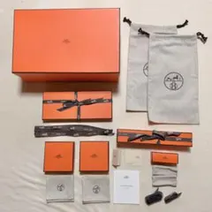【新品】HERMES 空箱 保存袋 リボン まとめ売り エルメス 小物用 付属品