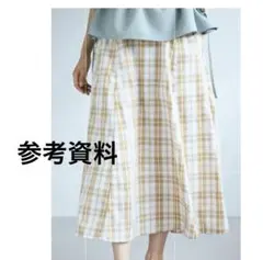 earth music & ecology Aラインフレアスカート　ロング