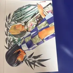ヒカルの碁 原画展 くじ 缶バッジ 加賀 三谷 ブロマイド 未開封 E-4