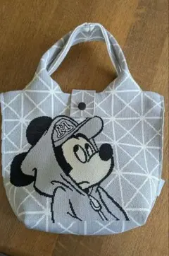 Disney ミッキーマウス ニット トートミニバッグのサムネイル