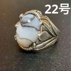 オニキス 天然石 ガレッジ メキシカン ヴィンテージ メンズ シルバーリング22