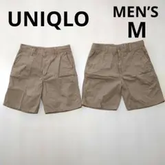 UNIQLO　ユニクロ　ベージュ ショートパンツ 前後ポケット付き　チノパン