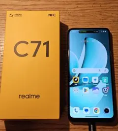 ほぼ未使用 最安 SIMフリー realme C71 128GB 完品のサムネイル