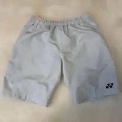 【限界価格】YONEX バドミントンパンツMサイズ ライトグレー