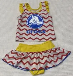 可愛い♡crocs クロックス　セパレート水着　女の子　女児　サイズ95㎝