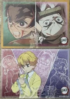 鬼滅の刃 ufotable Cafe ランチョンマット 竈門炭治郎　竈門禰豆子
