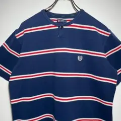 CHAPS　チャップス　Tシャツ　サイズL　ラルフローレン　ボーダー　希少　古着