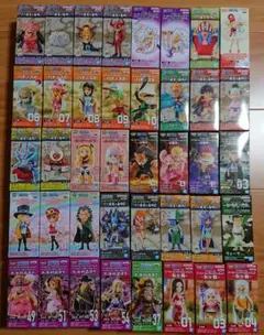 ワンピース ワールドコレクタブルフィギュア 40体セット③