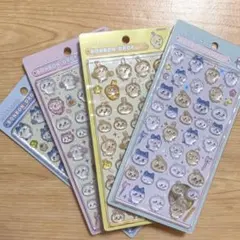 正規品 ボンボンドロップシール ちいかわ 第1弾 ハチワレ うさぎ 4枚セット