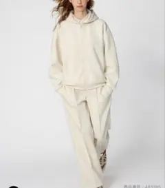 UNIQLO C スウェットストレートパンツ　ナチュラル　Mサイズ　新品未使用