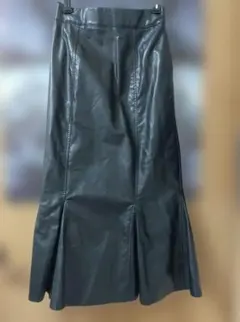 S*i様 エムズエキサイト ロングスカート レザー風