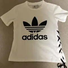 adidas Originals トレフォイル Tシャツ レースアップ