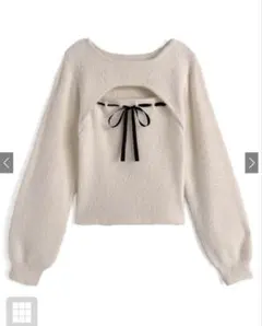 s_jj様専用　フロントオープンニットトップス