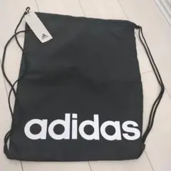 【新品】adidas ドローストリングバッグ 黒