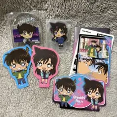 名探偵コナン 工藤新一 毛利蘭 ステッカー アクリルスタンド アクリルブロック