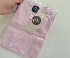 オーガニックコットン フリル付きTシャツ ピンク