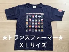 TRANSFORMERS トランスフォーマー Tシャツ ネイビー　ＸＬ　サブカル