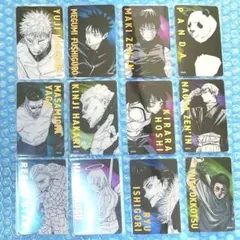 呪術廻戦展 箔押しクリアカード Cセット